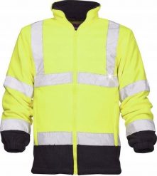 Ardon HiViz REF - bluza polarowa - żółty H8904 4XL. Żółte bluzy męskie Ardon, m, bez wzorów, z polaru, bez kaptura. Za 143.64 zł.