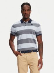 Robe di Kappa Polo Ming 64126KW Niebieski Slim Fit. Niebieskie koszulki polo męskie Robe di Kappa, l, bez wzorów, z bawełny, bez ramiączek. Za 199.99 zł.