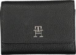 Tommy Hilfiger PORTFEL DAMSKI TOMMY HILFIGER CZARNY NoSize. Czarne portfele damskie Tommy Hilfiger, bez wzorów. Za 209.04 zł.