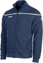 Męska kurtka varsity Reece granatowo-biało-niebieska. Białe kurtki męskie 3721 NUTRITION, na jesień, m, bez wzorów, z materiału, bez kaptura. Za 184.99 zł.