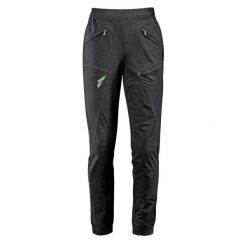 Spodnie boulderowe dla kobiet. Czarne spodnie materiałowe damskie FELSENFEST, bez wzorów, z elastanu. Za 399.99 zł.