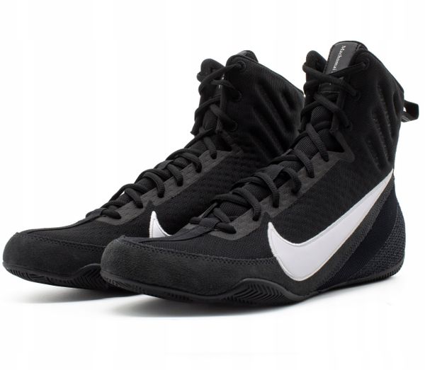 Nike Machomai 3 HF7333-001 Czarne 47. Czarne buty sportowe męskie Nike, bez zapięcia. Za 477.49 zł.