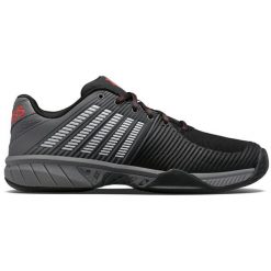 Buty do tenisa męskie K-Swiss Express Light 2. Czarne buty sportowe męskie K-SWISS, z materiału, bez zapięcia, tenisowe. Za 723.00 zł.