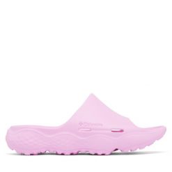 Klapki Columbia. Fioletowe klapki damskie Columbia, bez wzorów, bez obcasa. Za 149.99 zł.