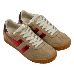 Sneakersy damscy Gola Elan Glitz. Brązowe obuwie sportowe damskie Gola, bez wzorów. Za 449.00 zł.