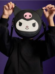 Torebka Kuromi - czarny. Czarne torby i plecaki dziecięce Reserved, ze skóry, małe. Za 69.99 zł.