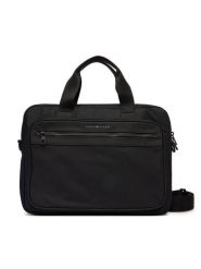 Tommy Hilfiger Torba na laptopa Th Repreve Computer Bag AM0AM14149 Czarny. Czarne torby na laptopa męskie Tommy Hilfiger, bez wzorów, z materiału. Za 529.99 zł.