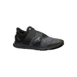 Buty męskie do szybkiego marszu Soft 180 Strap czarne. Buty sportowe męskie marki NEWFEEL. Za 99.99 zł.