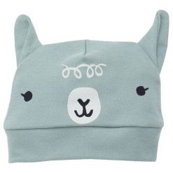 Pinokio Dziecięca Czapka Happy Llama 56 Zielona. Czapki dla dzieci marki Pinokio. Za 25.00 zł.