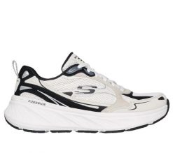 Buty do chodzenia damskie Skechers Edgeride. Czarne obuwie sportowe damskie Skechers, bez wzorów, z gumy, trekkingowe. Za 427.00 zł.