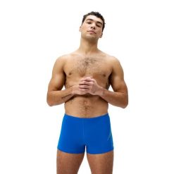 Spodenki pływackie męskie Speedo Hyperboom Plmt Asht. Niebieskie krótkie spodenki sportowe męskie Speedo, m, bez wzorów, na fitness i siłownię. Za 152.99 zł.