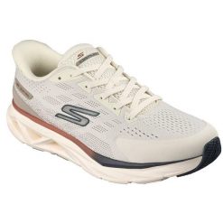 Buty sportowe męskie Skechers Glide step Vortex. Brązowe buty sportowe męskie Skechers, bez zapięcia, na fitness i siłownię. Za 590.00 zł.
