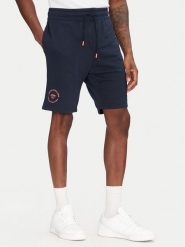 Jack & Jones Szorty sportowe Gordon 12268446 Granatowy Regular Fit. Niebieskie krótkie spodenki sportowe męskie Jack & Jones, m, bez wzorów, z syntetyku. Za 59.99 zł.