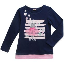 Topo Koszulka Dziewczęca Z Naszywką 98 Niebieska. T-shirty i topy dla dziewczynek marki Topo. Za 65.00 zł.