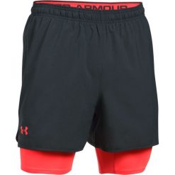 Under Armour Spodenki męskie Qualifier 2-in-1 Short czarno-czerwone r. XL (1289625-016). Krótkie spodenki sportowe męskie marki Under Armour. Za 147.26 zł.