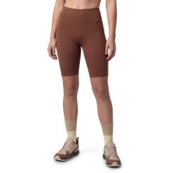 Damskie krótkie legginsy kolarki do biegania w terenie Trekking Siroko West-W B. Brązowe legginsy damskie SIROKO, m, bez wzorów, z materiału, z podwyższonym stanem, krótkie, do biegania. Za 126.00 zł.