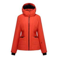 Damska kurtka narciarska Contour. Brązowe kurtki snowboardowe damskie Dare 2b, bez wzorów, z materiału, długie, z kapturem, narciarskie. Za 613.50 zł.
