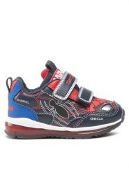 Geox Sneakersy B Todo B. A B2684A 0CE54 C0735 Granatowy. Niebieskie buty sportowe chłopięce Geox, bez wzorów, ze skóry, bez zapięcia. Za 219.99 zł.