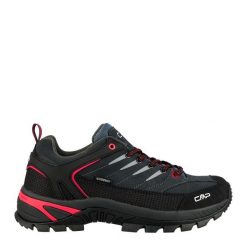 Buty trekkingowe męskie RIGEL 2.0 LOW skóra wodoodporne. Czarne trekkingi męskie CMP, outdoorowe. Za 559.99 zł.