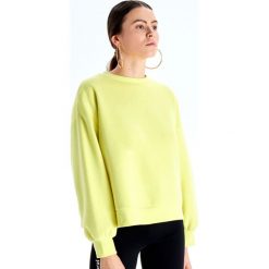 Bluza oversize z nadrukiem - Żółty. Bluzy damskie Cropp. Za 69.99 zł.