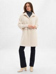 Comma Płaszcz Kobiety beżowy, 42. Brązowe płaszcze damskie comma, bez wzorów, z syntetyku, eleganckie, bez kaptura. Za 749.95 zł.