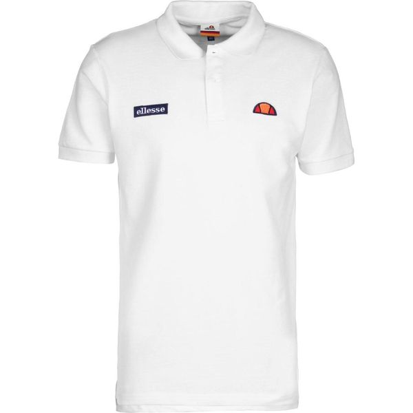 . Białe koszulki polo męskie Ellesse, m, bez wzorów, bez ramiączek. Za 215.60 zł.