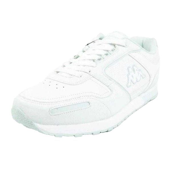 Trampki Damskie Logo Voghera. Białe trampki i tenisówki damskie Kappa, bez wzorów, z gumy, klasyczne, bez zapięcia. Za 174.99 zł.