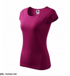 MALFINI - ADLER - Koszulka damska, 150 g/m fuchsia red XS. Czerwone t-shirty damskie Malfini, m, bez wzorów, bez kołnierzyka. Za 16.02 zł.
