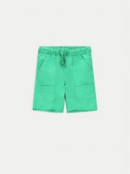 Coccodrillo Szorty sportowe WC4119502DWK Zielony Regular Fit. Zielone szorty dla chłopców COCCODRILLO, bez wzorów, z bawełny, sportowe. Za 59.99 zł.