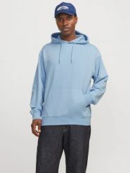 Jack&Jones męska bluza z kapturem JJESTAR BASIC SWEAT HOOD NOOS 12257852 CHAMBRAY BLUE M. Niebieskie bluzy męskie Jack & Jones, m, bez wzorów, z kapturem. Za 166.41 zł.