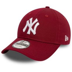 Czapka New Era Nos League Ess 9 Twenty New York Yankees, Dla obu płci. Białe czapki i kapelusze męskie New Era, bez wzorów, z bawełny. Za 109.99 zł.