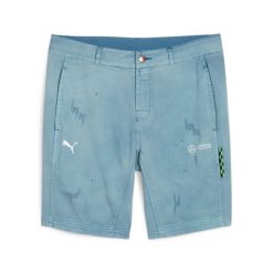 Szorty Sportowe Męskie Puma Mapf1 Crew. Niebieskie krótkie spodenki sportowe męskie Puma, m, bez wzorów. Za 224.99 zł.