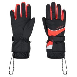 Rękawiczki narciarskie Loap Rogan czerwone. Czerwone rękawiczki męskie ÀLG, na zimę, bez wzorów, z materiału, sportowe. Za 158.99 zł.