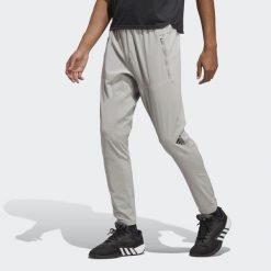 Spodnie D4T Training. Czarne buty sportowe męskie Adidas, uniwersalny, bez wzorów, z dzianiny, na fitness i siłownię. Za 247.99 zł.