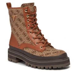 Trapery Guess. Brązowe kozaki damskie Guess. Za 729.99 zł.