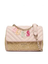 Guess Torebka J6GZ18 WH860 Różowy. Czerwone torby i plecaki dziecięce Guess, ze skóry. Za 316.99 zł.