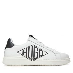 Sneakersy HUGO. Białe trampki i tenisówki chłopięce Hugo, bez wzorów, bez zapięcia. Za 359.99 zł.