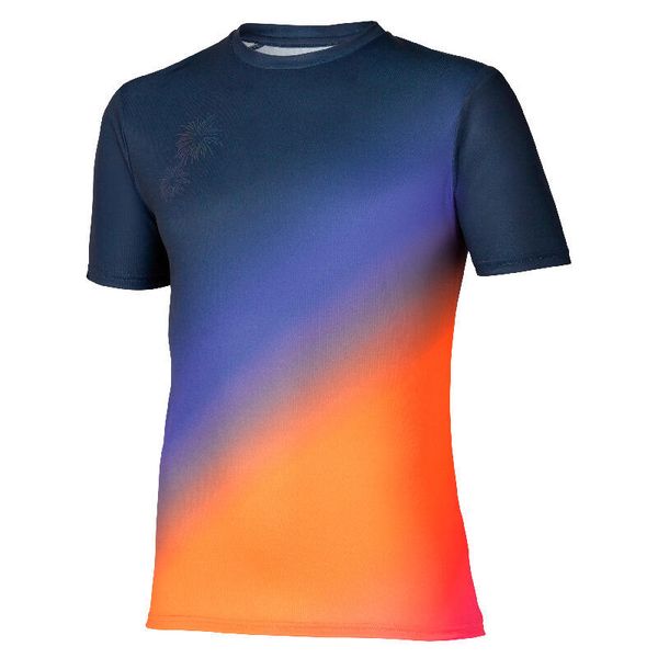 Koszulka Mizuno Summer Pack QD. Koszulki sportowe męskie Mizuno, na lato, m, bez wzorów, bez kołnierzyka, bez ramiączek, do biegania. Za 109.99 zł.