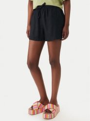 Roxy Szorty materiałowe Lekeitio Break ERJNS03490 Czarny Regular Fit. Czarne szorty damskie Roxy, l, bez wzorów, z materiału. Za 169.99 zł.