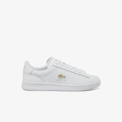 Buty Lacoste Carnaby Set 224 1 SFA W 748SFA0012216 (1495874). Białe obuwie sportowe damskie Lacoste, bez wzorów, trekkingowe. Za 419.00 zł.