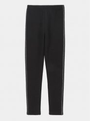 Coccodrillo Legginsy ZC3122601GGK Czarny Slim Fit. Czarne legginsy dla dziewczynek COCCODRILLO, bez wzorów, z syntetyku. Za 49.99 zł.