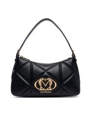 LOVE MOSCHINO Torebka JC4032PP1PLC0000 Czarny. Czarne torebki do ręki damskie Love Moschino, bez wzorów, ze skóry, bez dodatków. Za 879.99 zł.