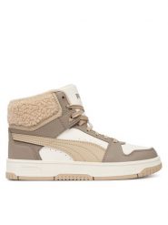 Puma Sneakersy Rebound Slam Mid Cozy Jr 407728 01 Szary. Szare buty sportowe chłopięce Puma, bez wzorów, ze skóry, bez zapięcia. Za 279.99 zł.
