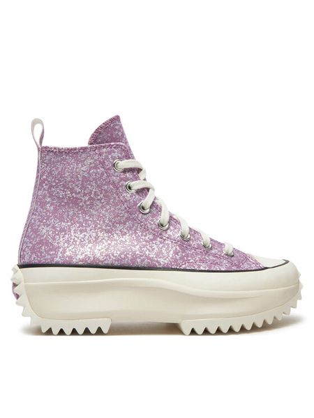 Converse Trampki Run Star Hike Platform Glitter A10096C Różowy. Czerwone trampki i tenisówki damskie Converse, bez wzorów, z materiału, retro, bez zapięcia. Za 342.99 zł.