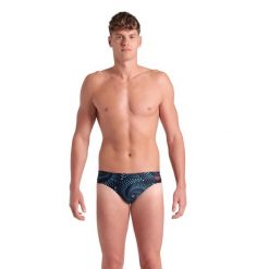 Kąpielówki Arena Fireflow Swim Briefs. Niebieskie kąpielówki męskie Arena, m, bez wzorów, do pływania. Za 139.99 zł.