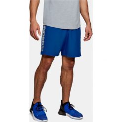 Under Armour Spodenki męskie Woven Graphic Wordmark Short niebieskie r. M (1320203-400). Krótkie spodenki sportowe męskie marki Under Armour. Za 87.41 zł.
