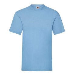 Męska Koszulka Valueweight. Niebieskie koszulki sportowe męskie Fruit of the Loom, l, bez wzorów, bez kołnierzyka, bez ramiączek, trekkingowe. Za 29.99 zł.
