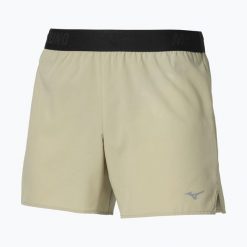 Spodenki do biegania męskie Mizuno Core 5.5. Brązowe krótkie spodenki sportowe męskie Mizuno, m, bez wzorów, do biegania. Za 189.99 zł.