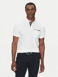Barbour Polo Corpatch MML1071WH11 Biały Tailored Fit. Białe koszulki polo męskie Barbour, m, bez wzorów, z bawełny, bez ramiączek. Za 249.99 zł.