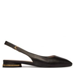 Baleriny Coccinelle. Czarne baleriny damskie Coccinelle, bez wzorów, bez obcasa. Za 899.99 zł.